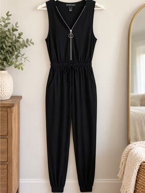 Urban Outfitters Black Stretch Jumpsuit Small